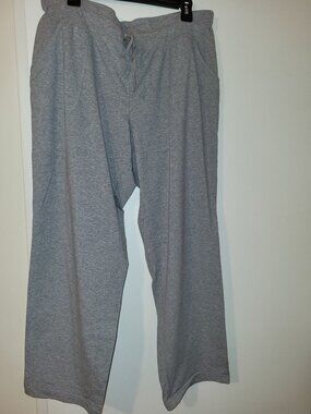 Ladies ATHLETIC Grey Sweat Pants Size (18-20, 2X)